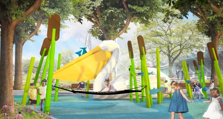 Belle's Play Garden Rendering